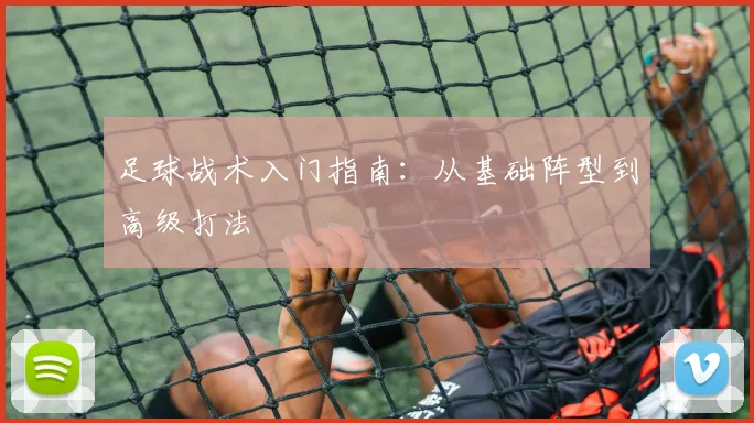 足球战术入门指南:从基础阵型到高级打法
